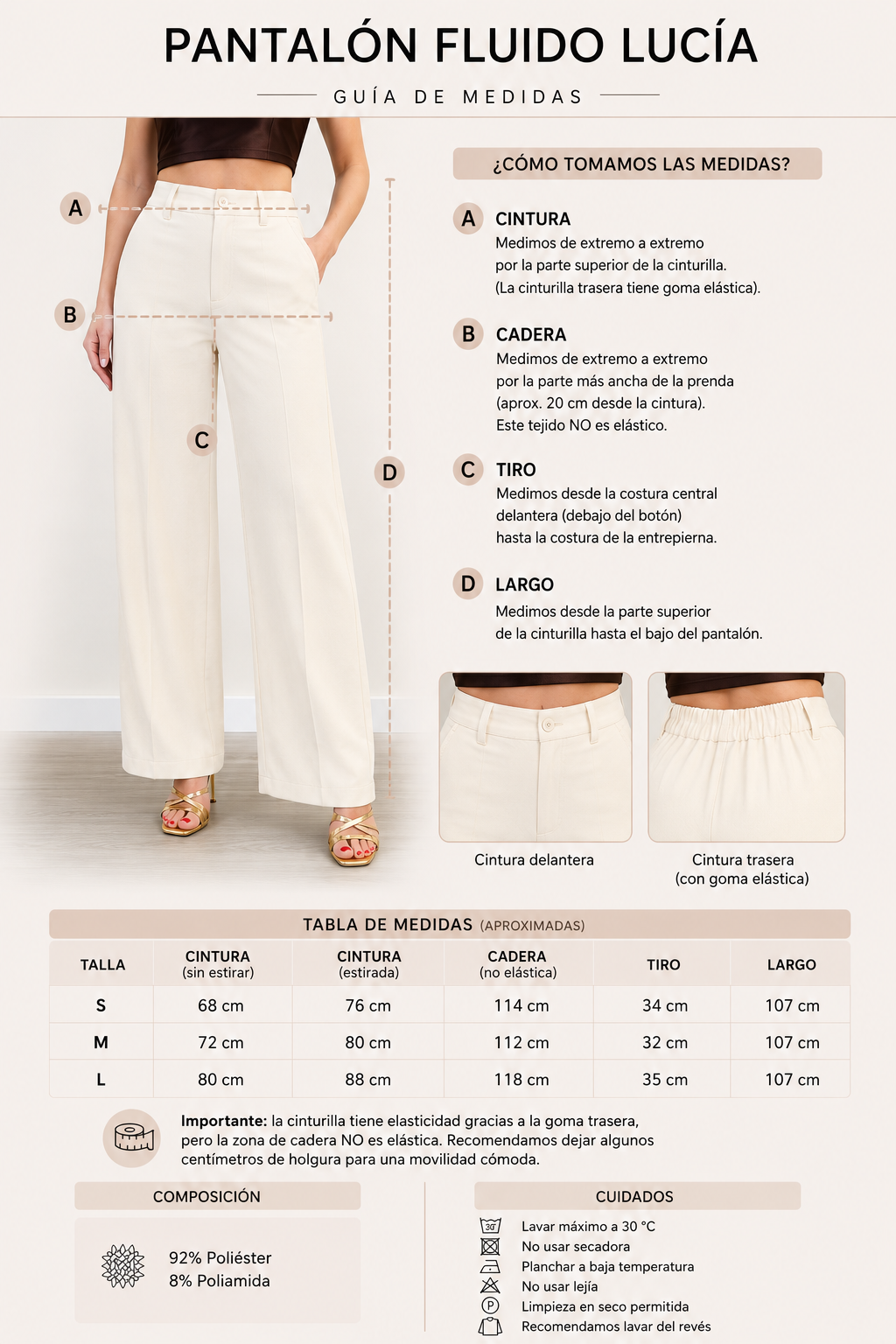 PANTALON FLUIDO LUCIA