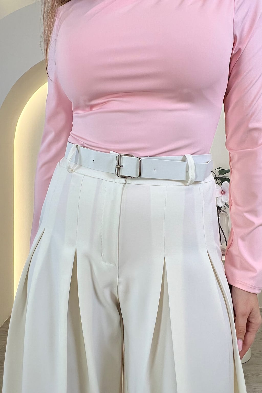 HOSE ANZUG ARIANA GÜRTEL