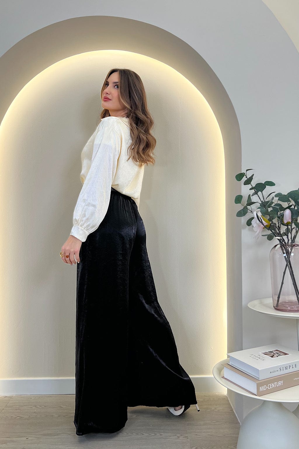 SATINHOSE BIANCA
