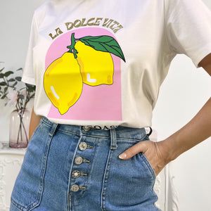 CAMISETA MANGA CORTA DOLCE VITA