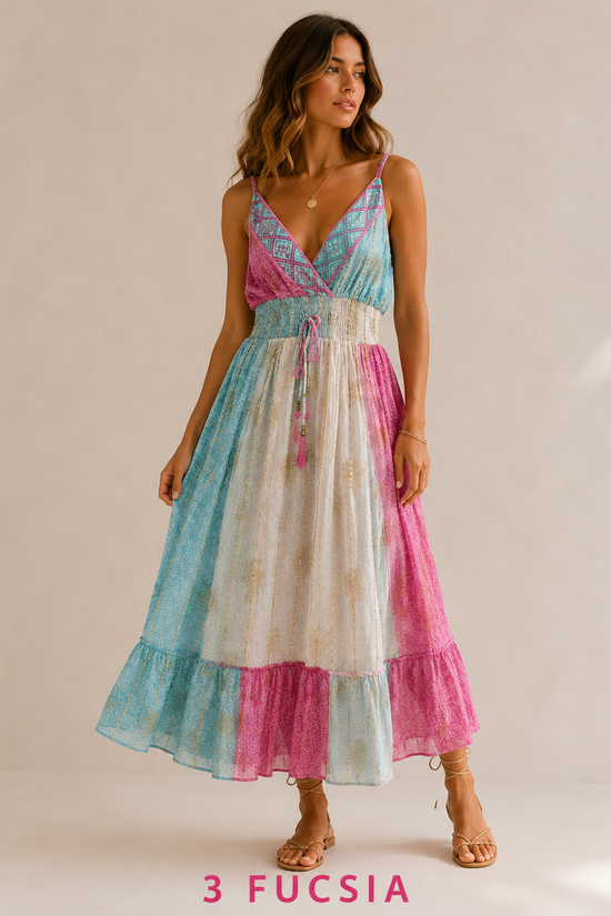 VESTIDO MIDO BOHO RIVIERA