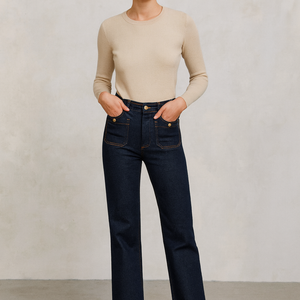 PANTALON VAQUERO BOLSILLOS LESLIE