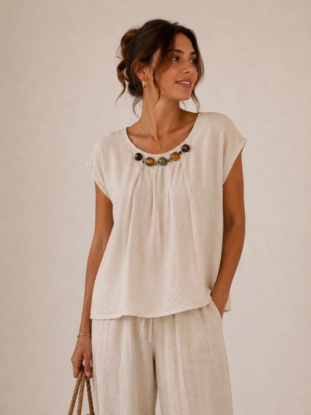 BLUSA DETALLE COLLAR CUELLO
