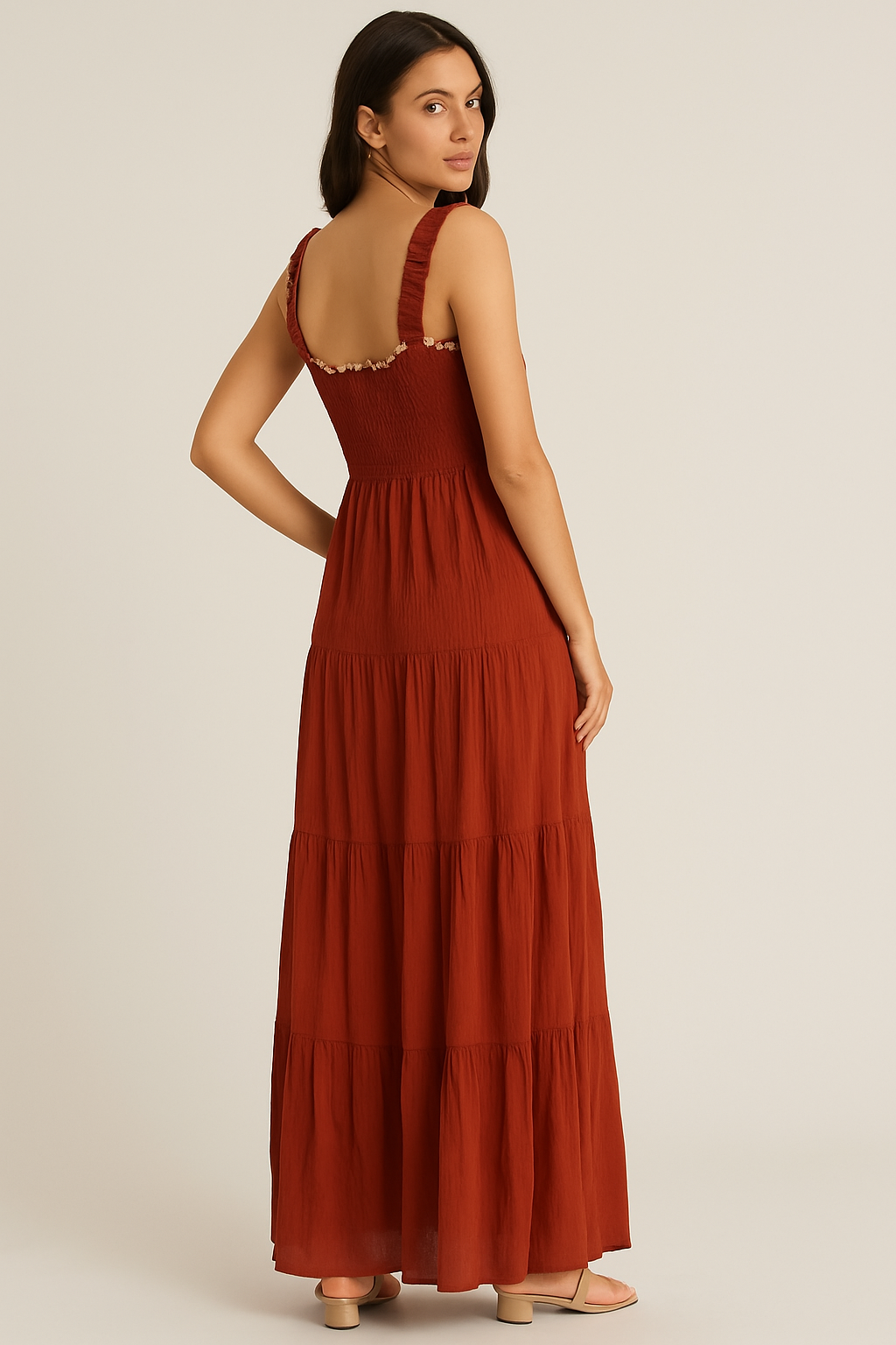 VESTIDO LARGO TRIBAL