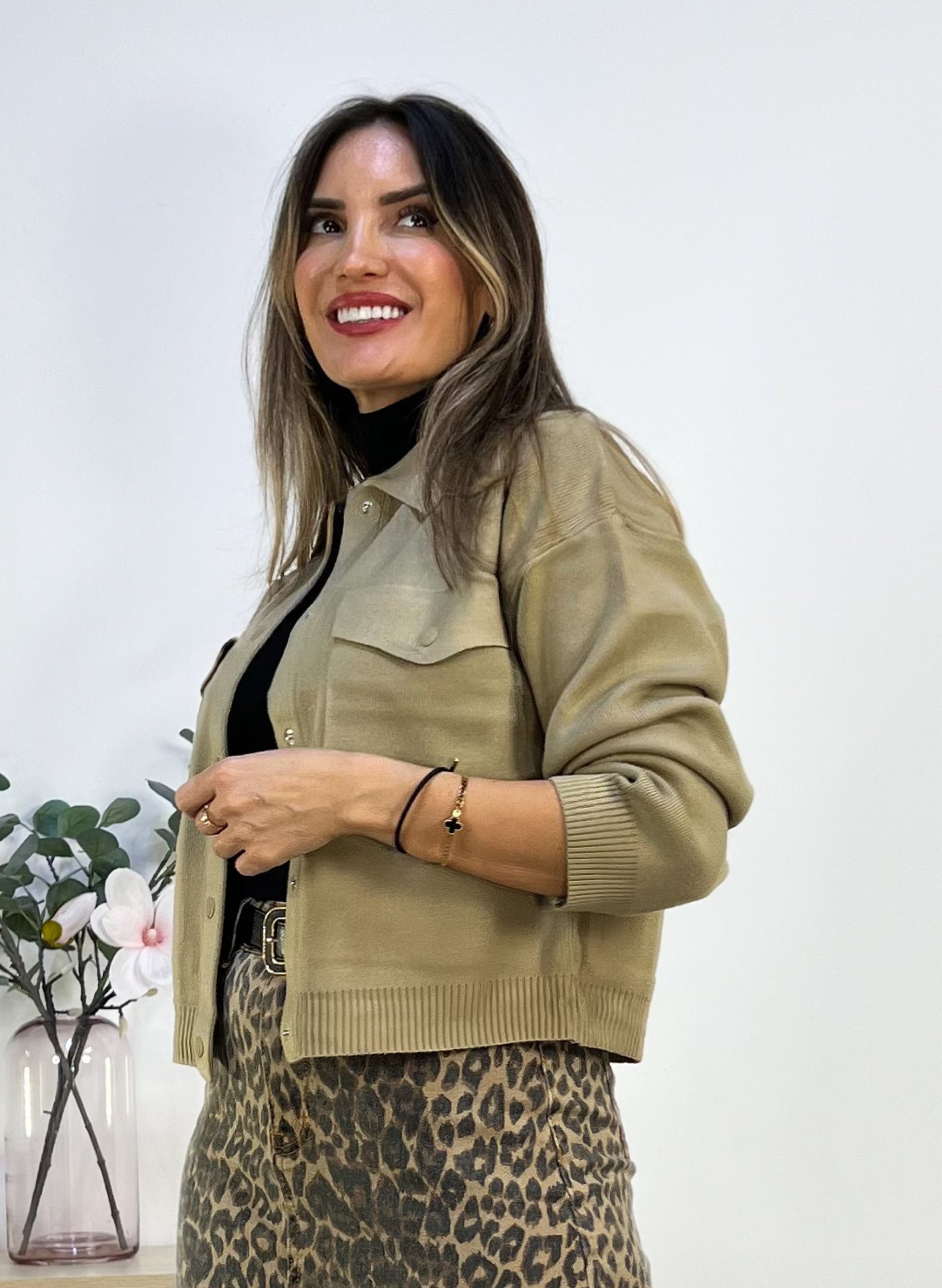 CHAQUETA PUNTO BOMBER