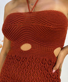 VESTIDO LARGO CROCHET