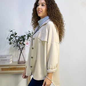 CAMISA OVERSIZE ABOTONADA