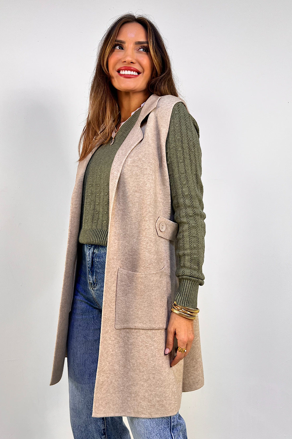 CHALECO CLASIC AMARANTA