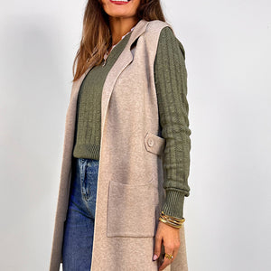 CHALECO CLASIC AMARANTA