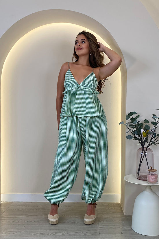 CONJUNTO VICHY BOMBACHO ALICIA