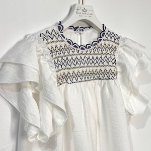 CAMISETA VOLANTES BOHO
