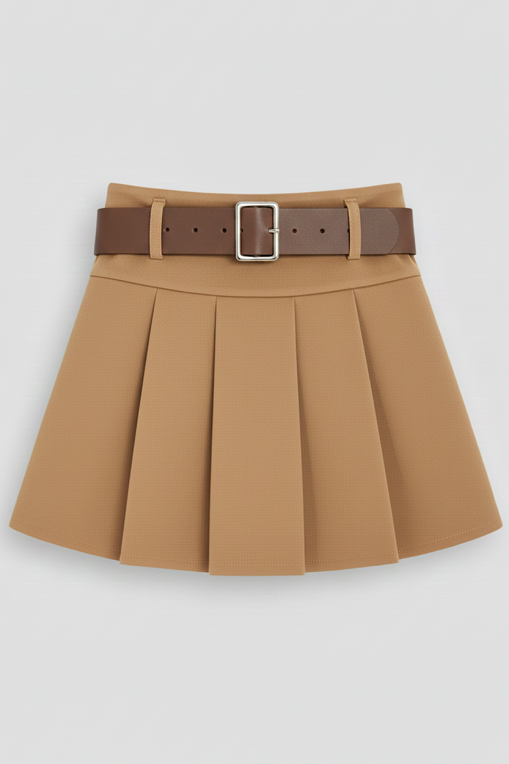 FALDA PANTALON TABLAS CINTURÓN