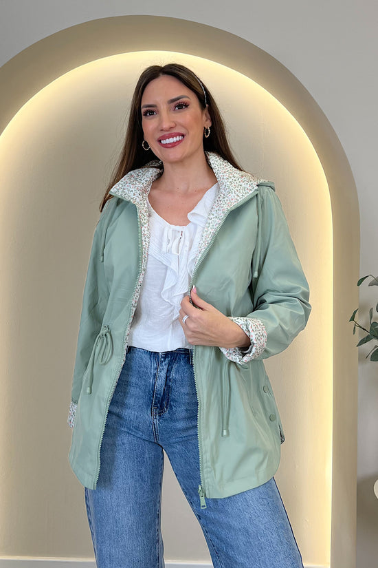 CHAQUETA CORTAVIENTOS REVERSIBLE LAURA