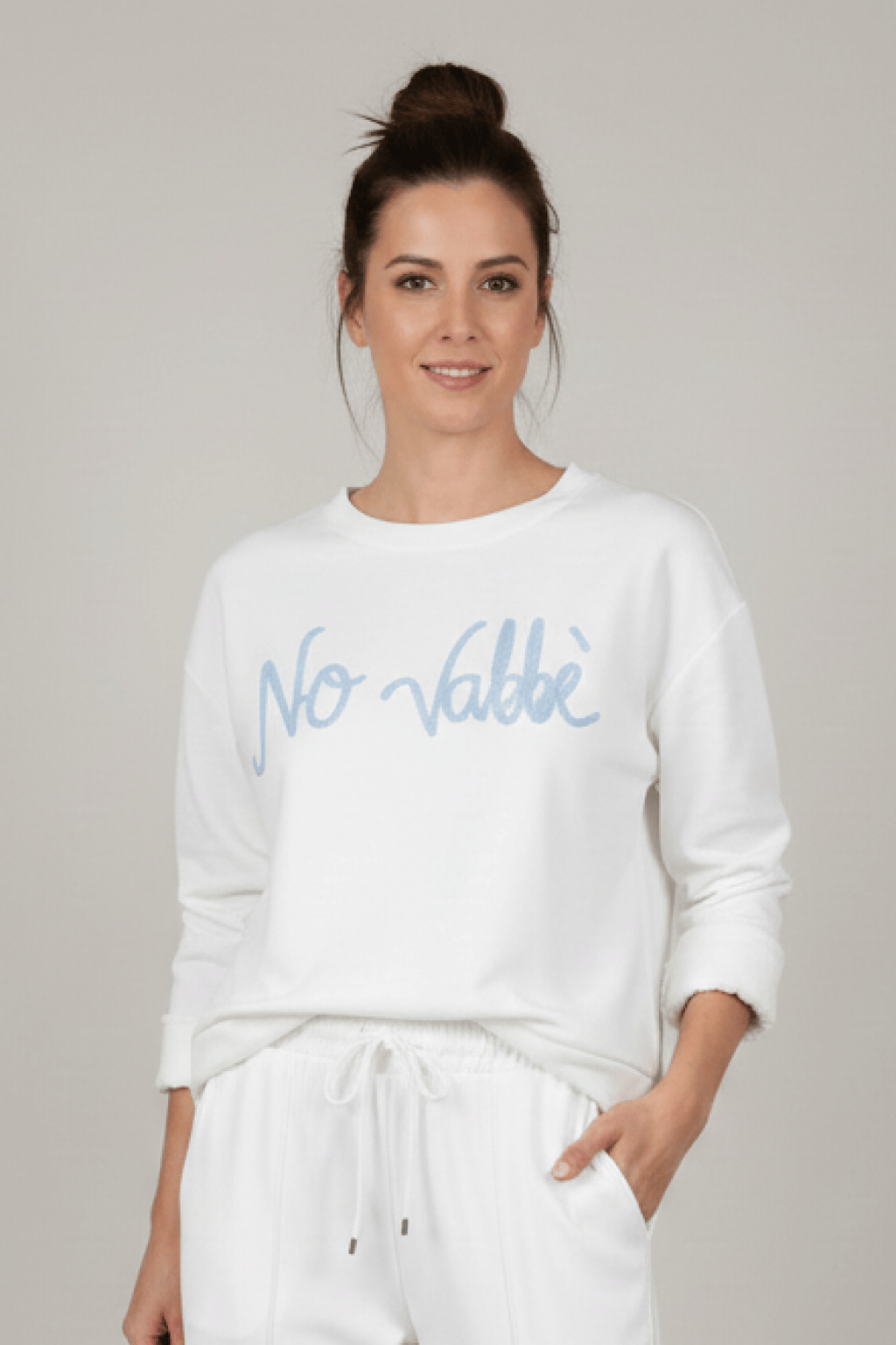 SWEATSHIRT STICKEREI NO VABBE