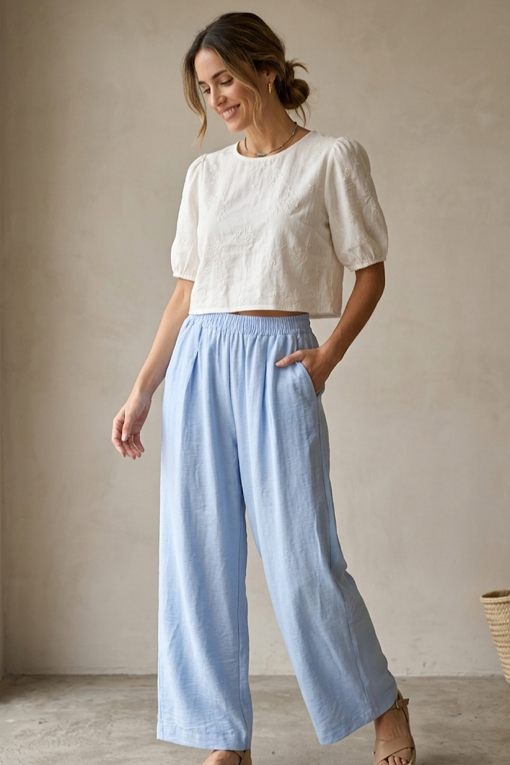 PANTALON TYPE LIN SOFIA