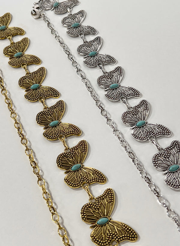 CINTURÓN METAL MARIPOSA