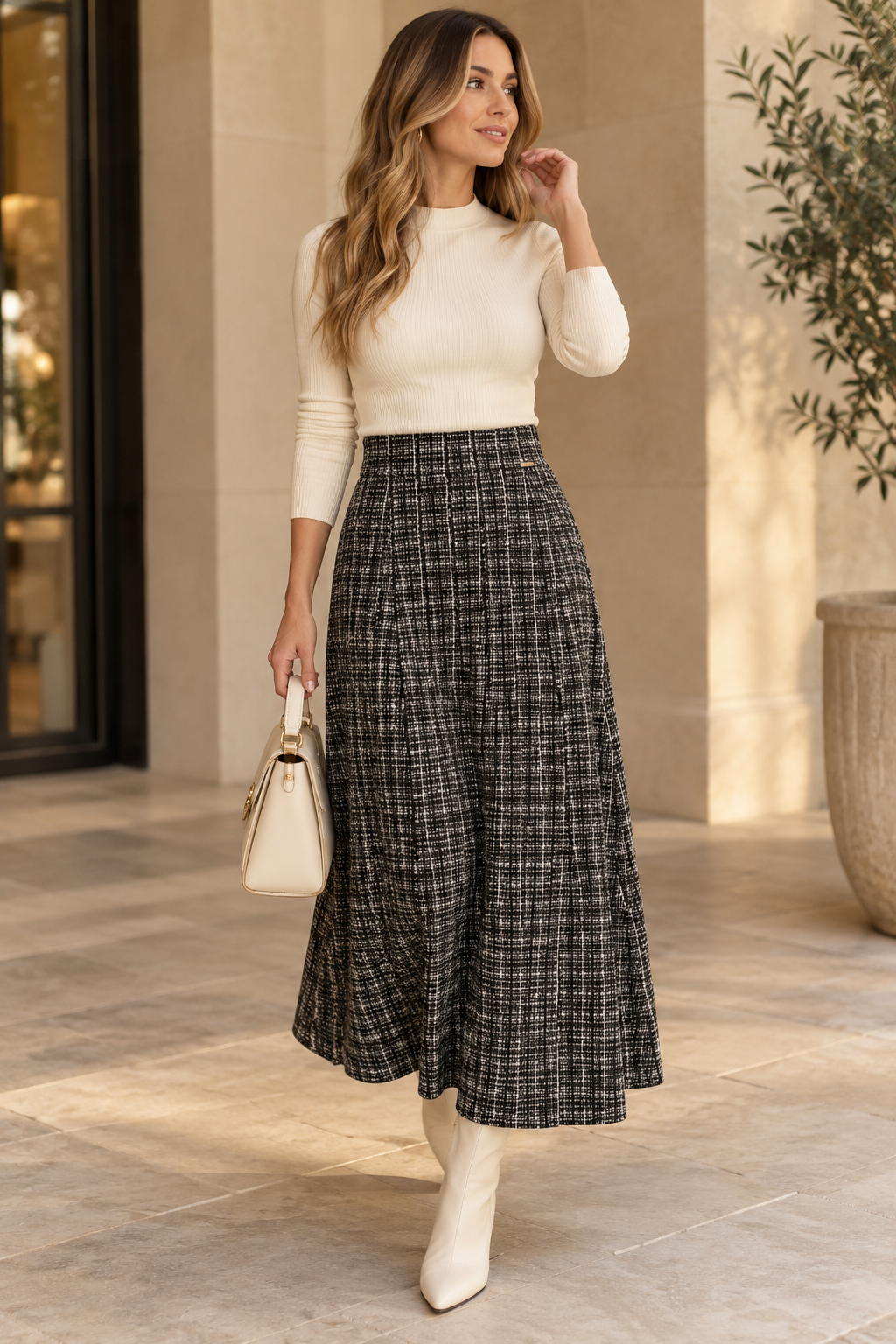 FALDA MIDI NIDIA