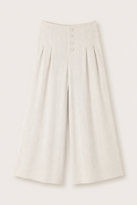 PANTALON PALAZO ABOTONADO