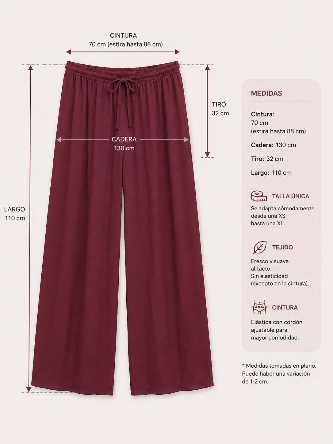 PANTALON FLUIDO REINA