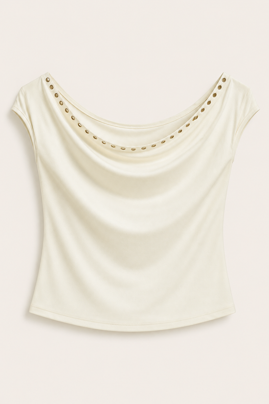 TOP ESCOTE BARCA TACHUELAS