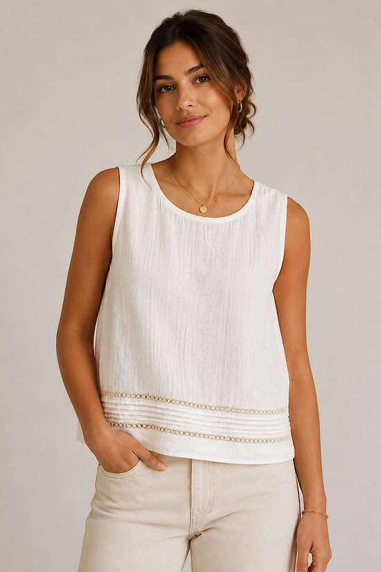 BLUSA SIN MANGA SHEILA
