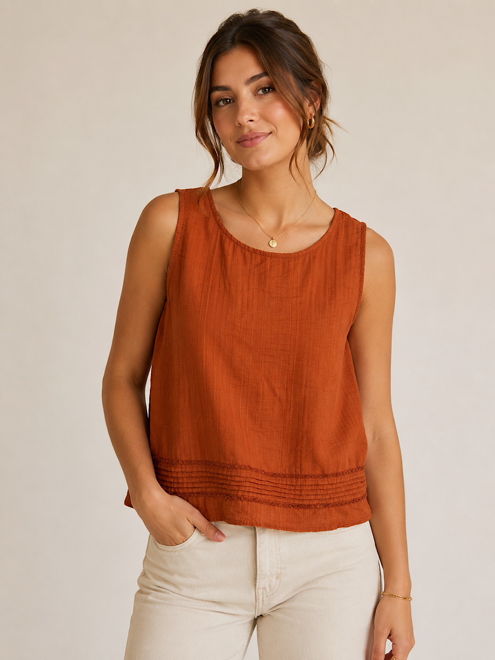 BLUSA SIN MANGA SHEILA
