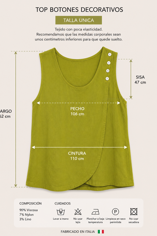 BLUSA BOTONES ASIA