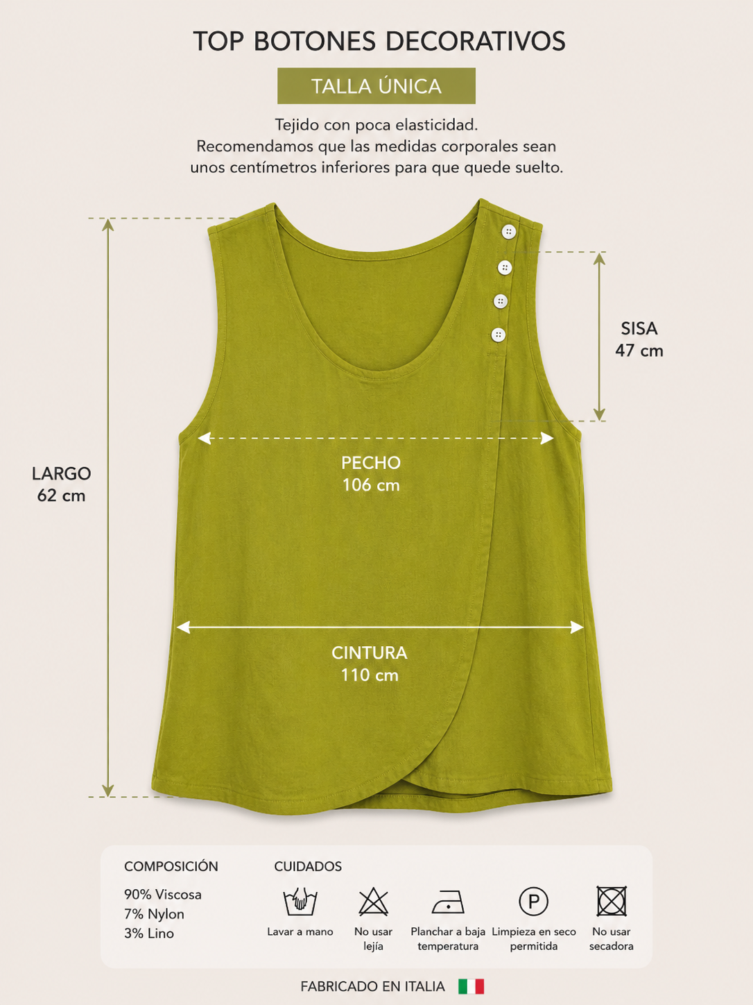 BLUSA BOTONES ASIA