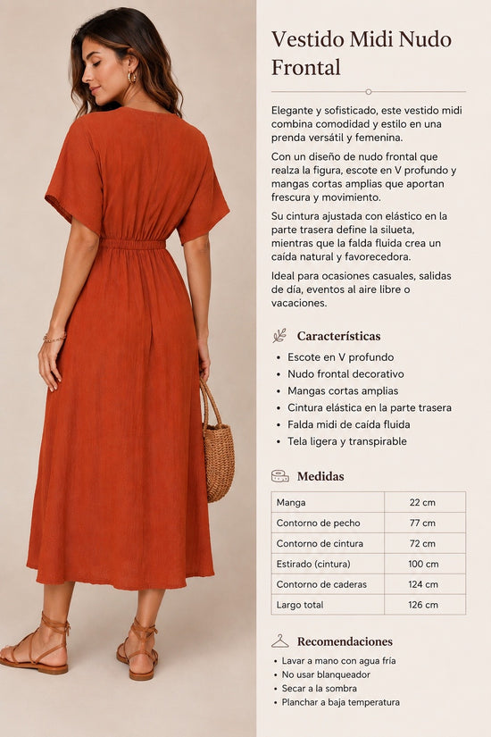 VESTIDO MANGA CORTA SONIA