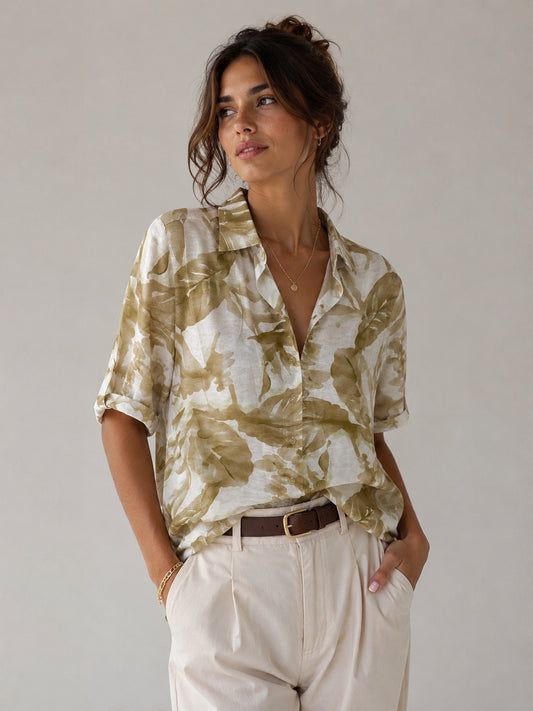 CAMISA MANGA CORTA IRIS