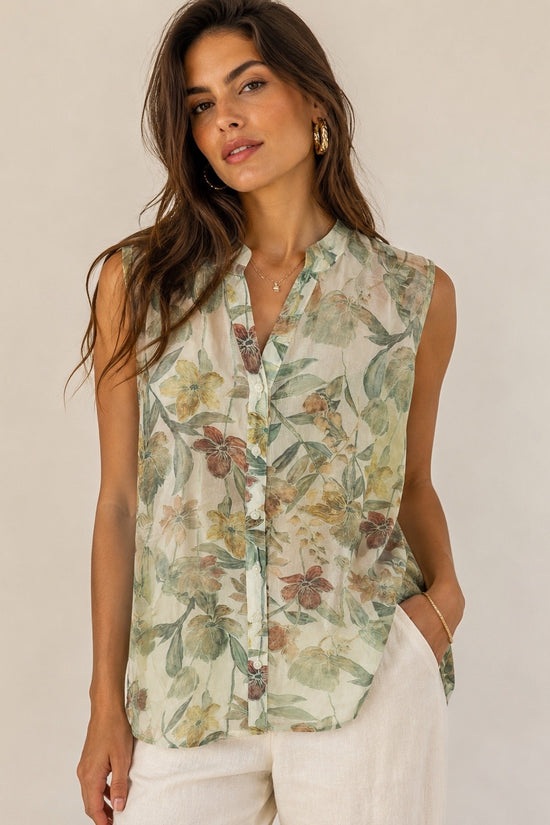 CAMISA SIN MANGAS OLIVIA