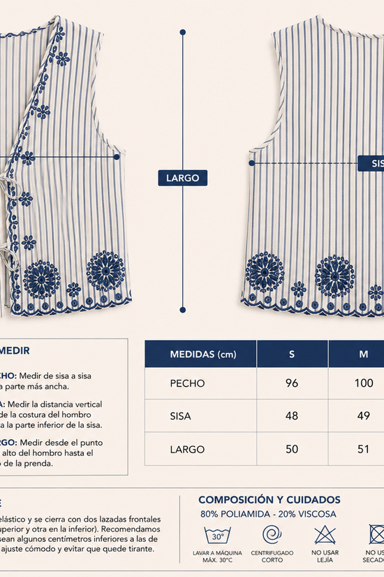 BLUSA RAYAS SIDNEY