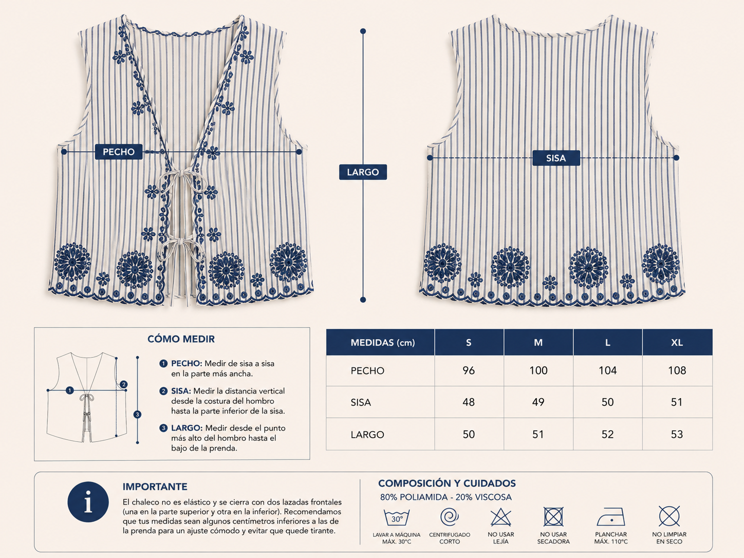 BLUSA RAYAS SIDNEY
