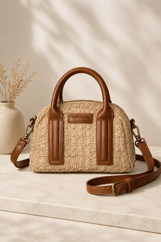 BOLSO PEQUEÑO RAFIA ALMA
