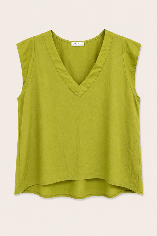BLUSA RIBETE SATEN