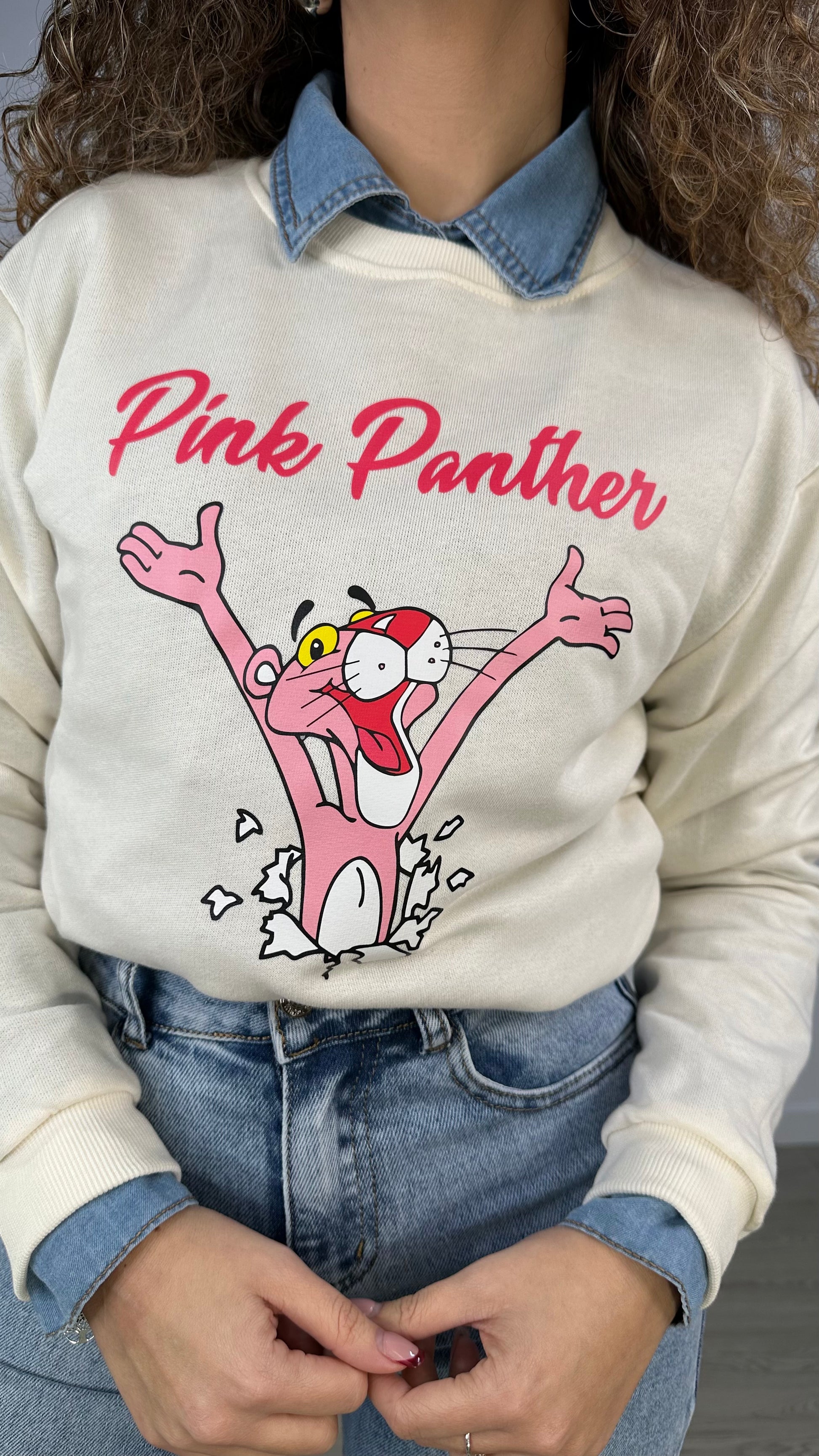 SUDADERA PANTERA ROSA