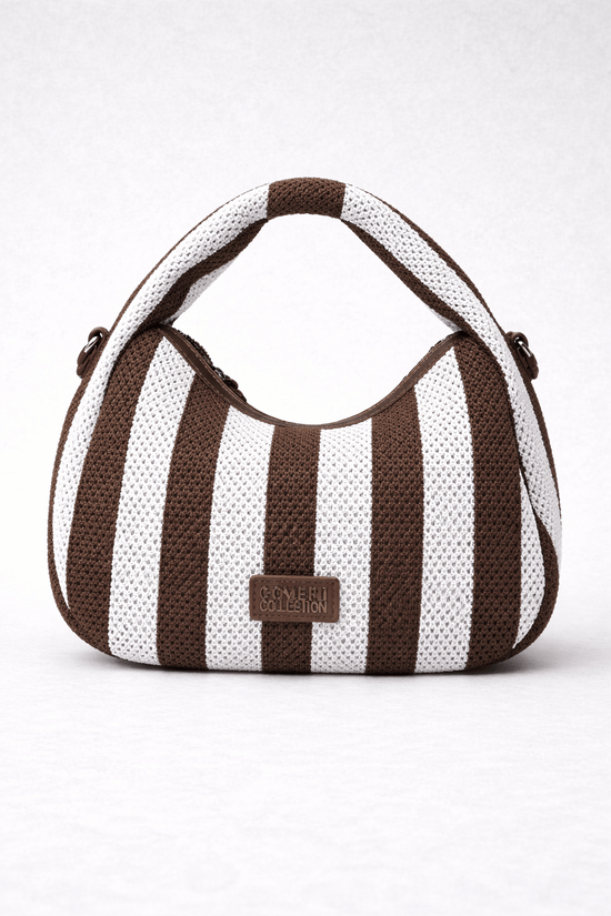 HOBO-TASCHE GESTREIFT