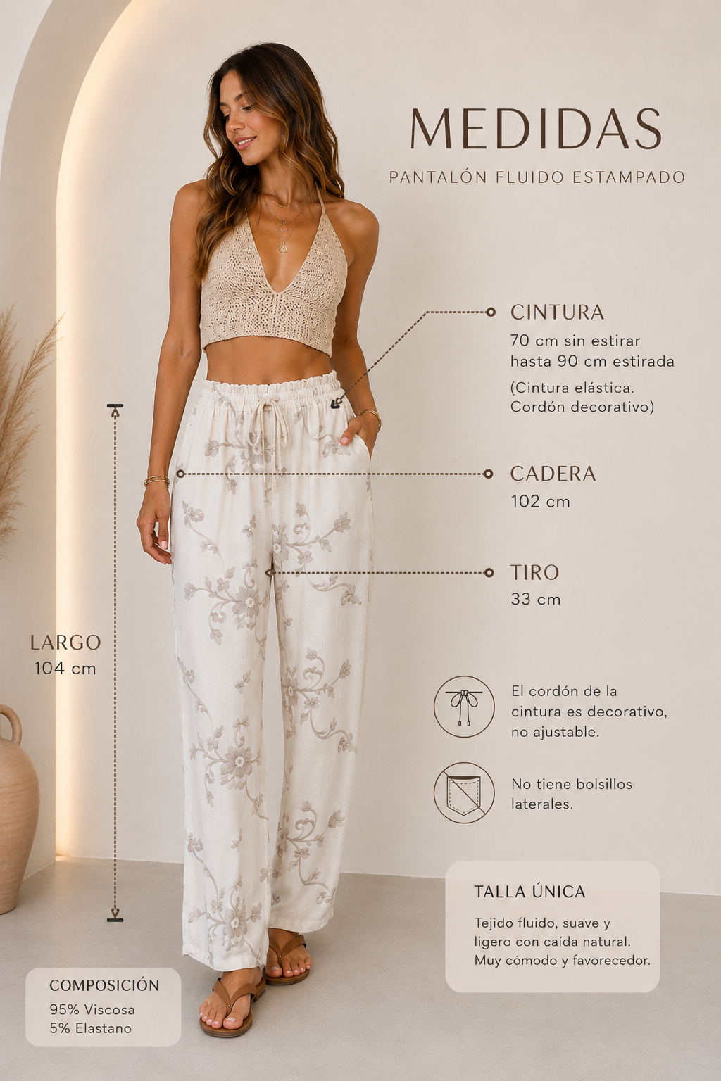 PANTALON BORDADO FLORAL