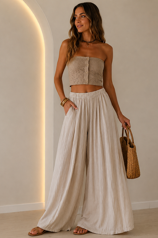 PANTALON LARGO FLUIDO MALDIVAS