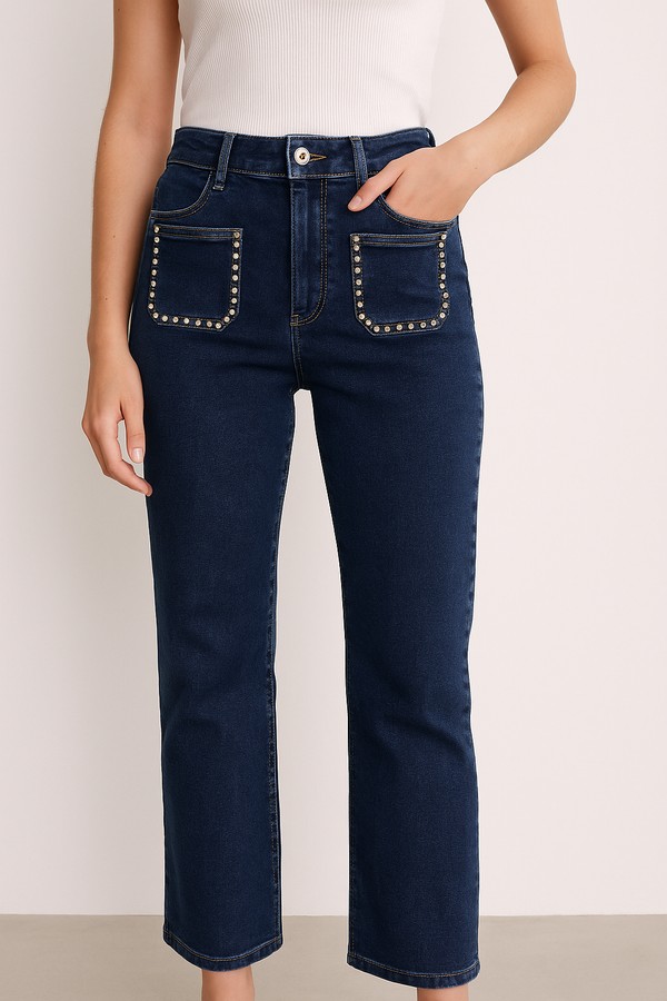 PANTALON VAQUERO BOLSILLOS ROCIO
