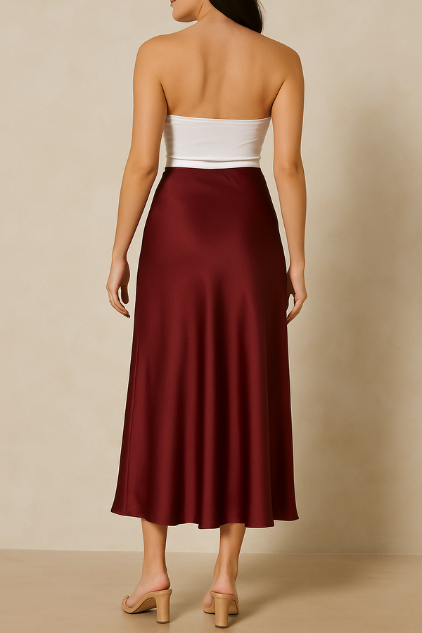FALDA SATEN VICTORIA