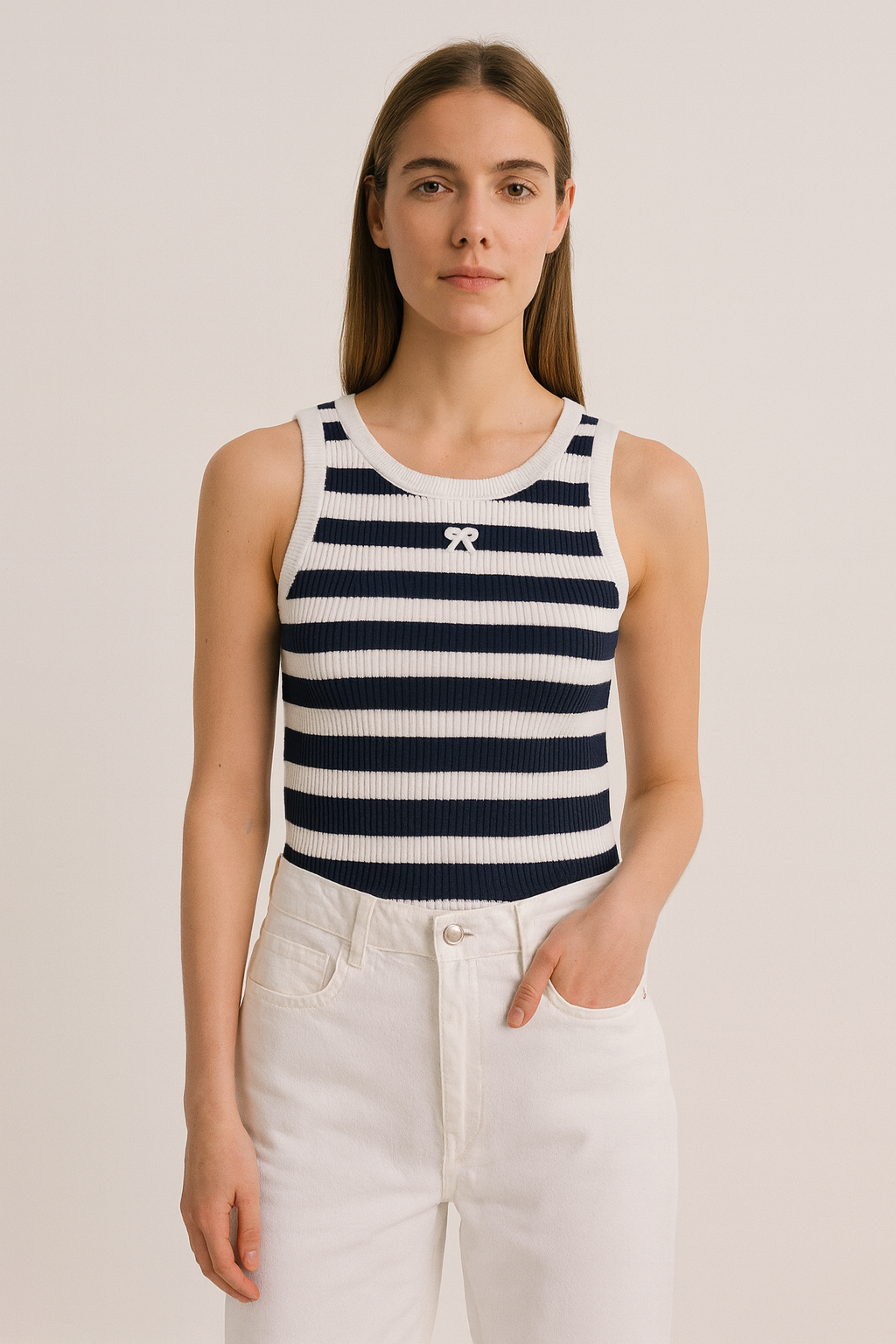 CAMISETA RAYAS LAZO