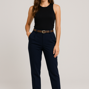 PANTALON VESTIR CINTURON SORAYA