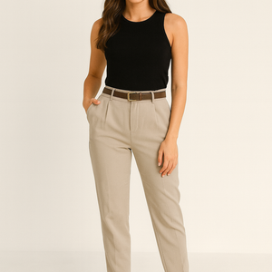 PANTALON VESTIR CINTURON SORAYA