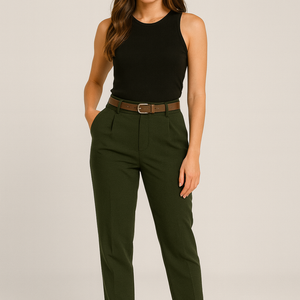 PANTALON VESTIR CINTURON SORAYA