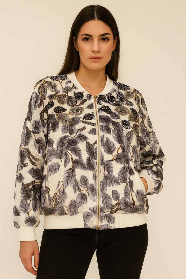 CHAQUETA URBAN FLORES