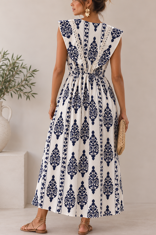 VESTIDO LARGO ETNICO CAPRI