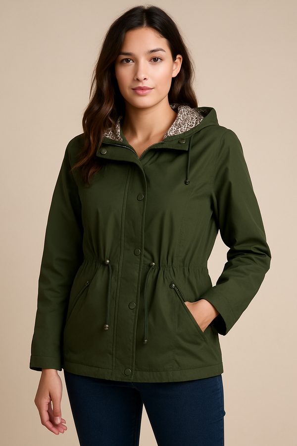 CHAQUETA CORTA VIENTOS REVERSIBLE LEO