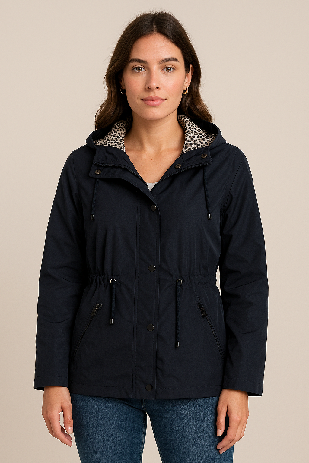 CHAQUETA CORTA VIENTOS REVERSIBLE LEO