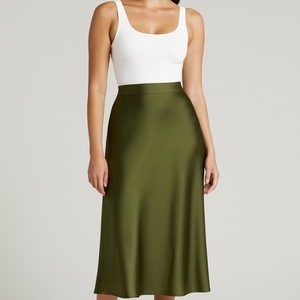 FALDA SATEN OLIVIA